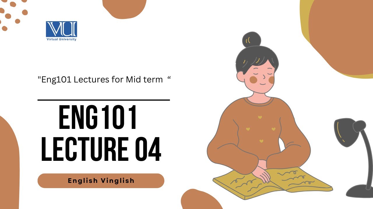 Eng101 lecture 04 || Eng101 Lectures for Mid term by English Vinglish || eng101 || Vu