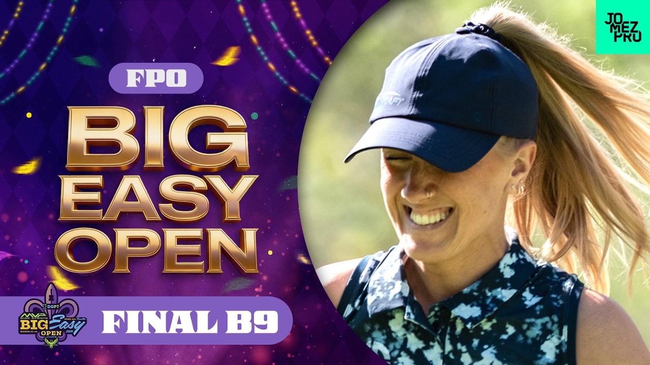 MVP Big Easy Open 2026 | FPO FINALB9 | Хэндли, Кокс, Ганнон, Скоггинс | Jomez Disc Golf
