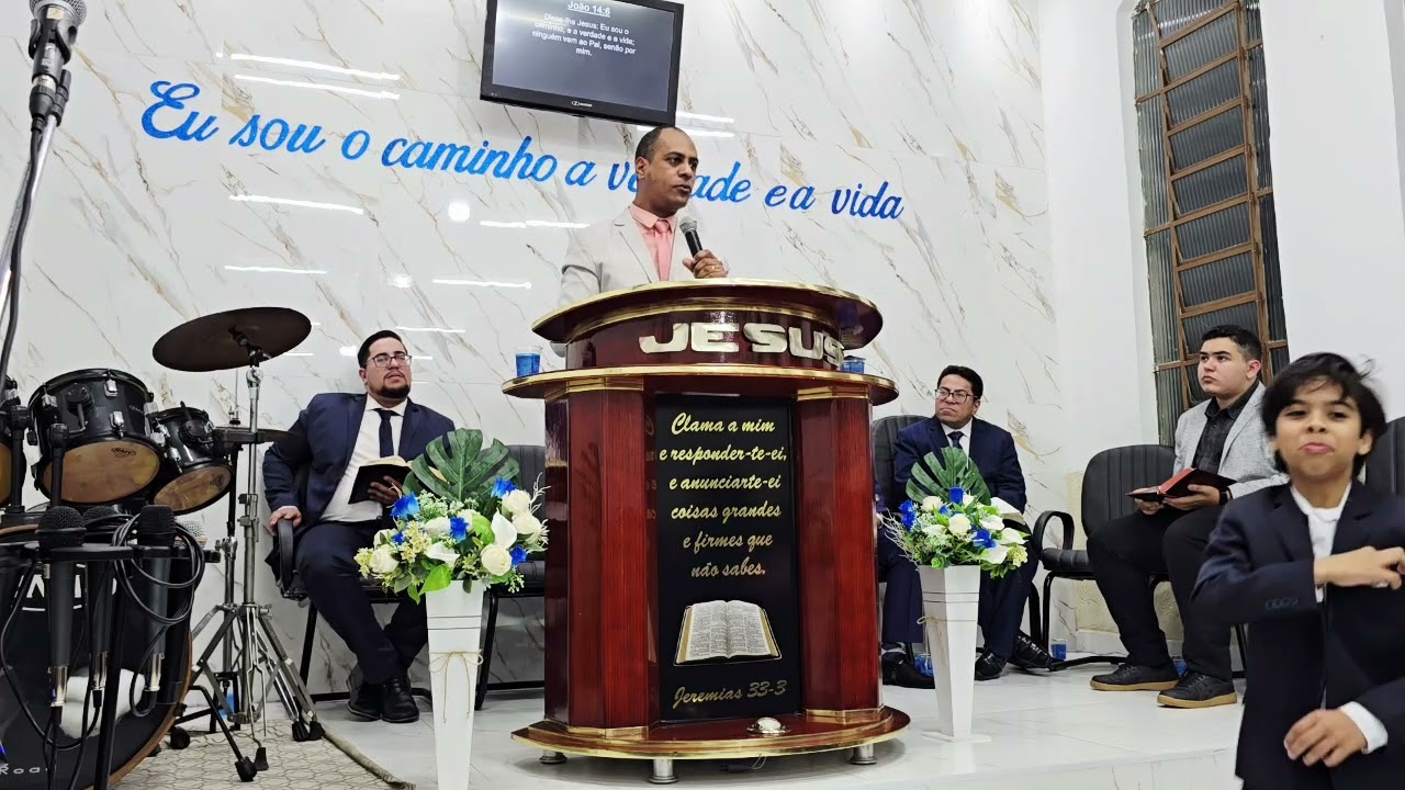 O caminho a verdade e a vida - Palavra de Deus Presbítero Leomar