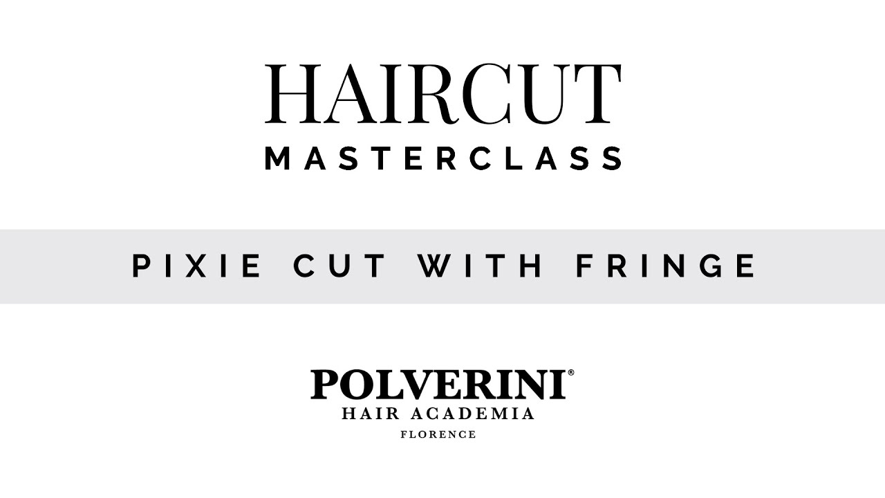 Haircut Masterclass // Pixie Cut with fringe