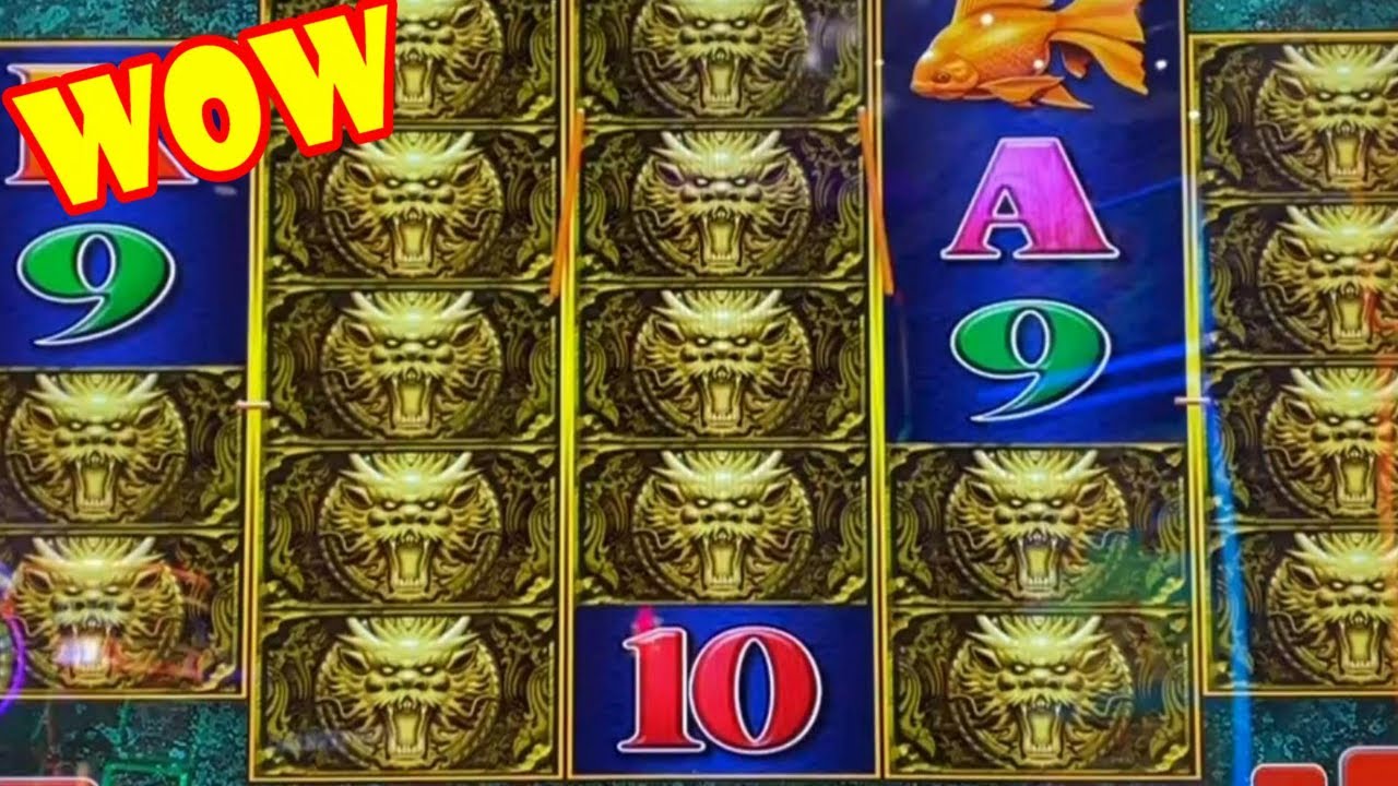 ★BIG WIN ! FINALLY SO MANY DRAGONS LINED UP !!★ANCIENT DRAGON Slot (Konami) ☆Classic Konami☆栗スロ