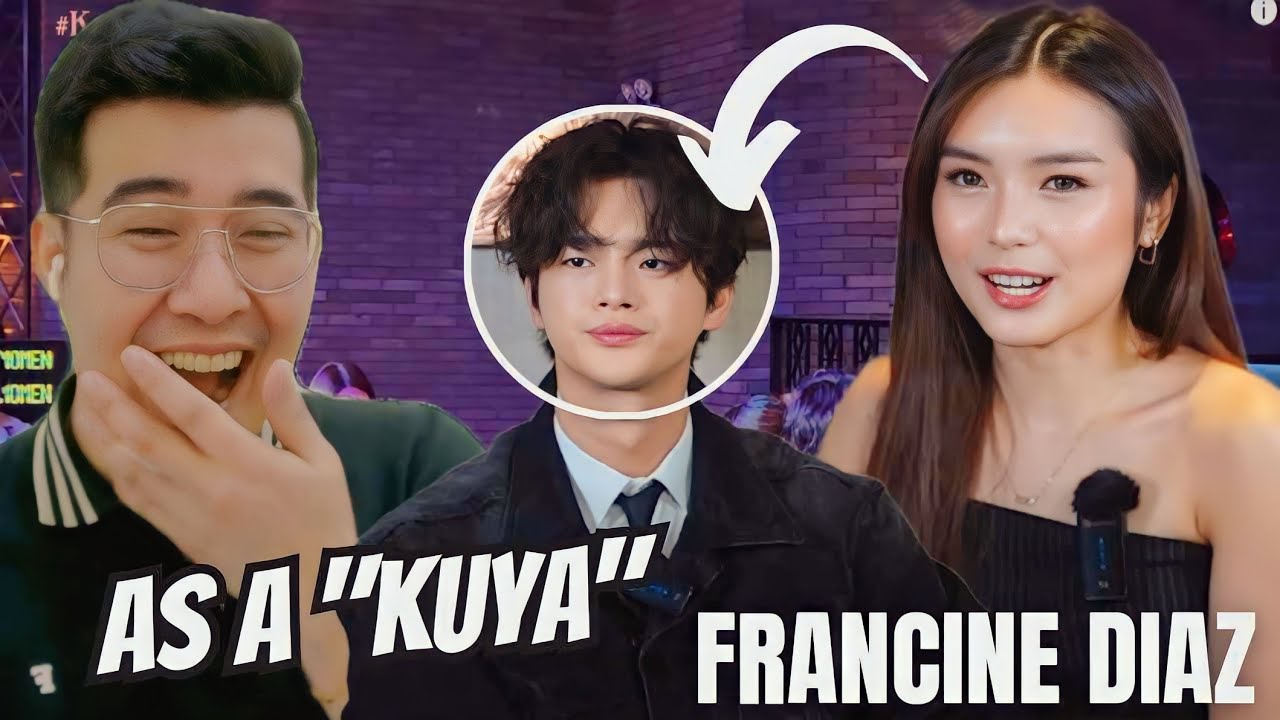 [REACTION]  FRANSETH | GANDANG GABI GHORL WITH SEO IN-GUK | Francine Diaz