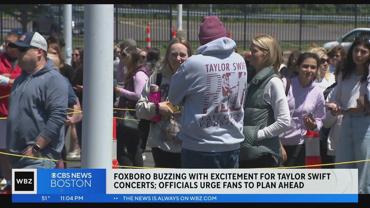 Taylor Swift fans urged to get to Gillette Stadium early for concerts