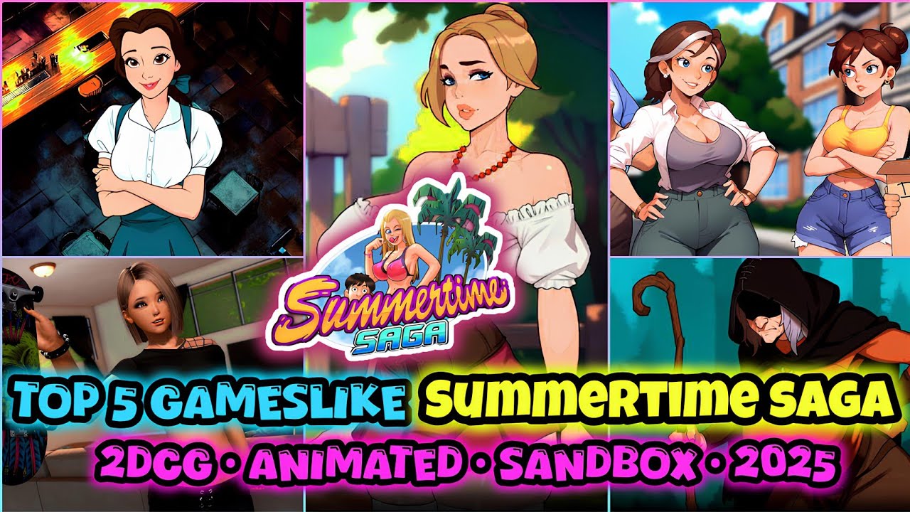 Top 5 Games Like Summertime Saga – Part (2025)