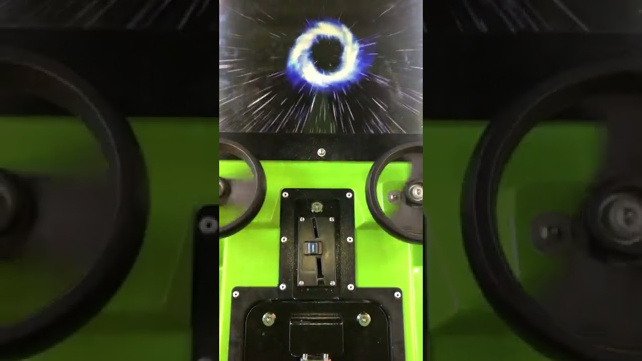 Jolly Roger Green IX Pod Kiddie ride (POV)