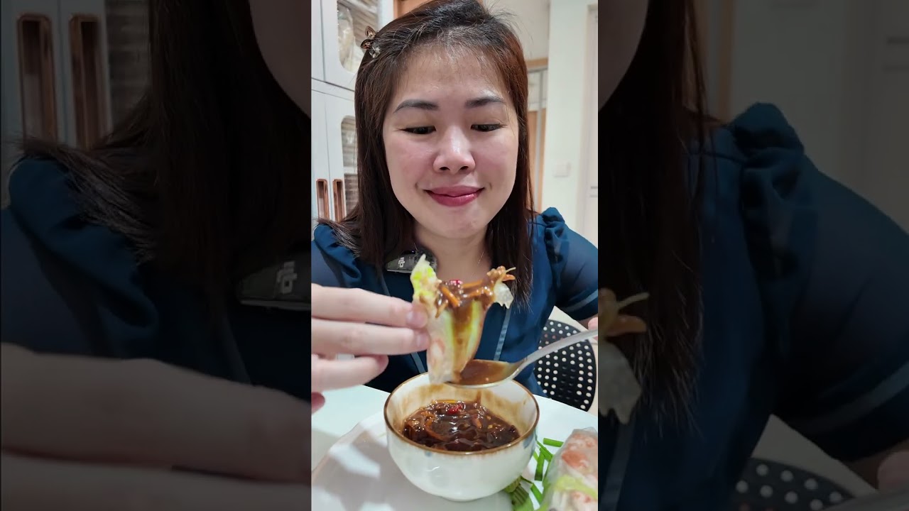 Bữa nay 3 món tàu hũ nước cốt dừa gỏi cuốn chấm tương , đuôi heo tiềm thuốc Bắc #phuongsingapore