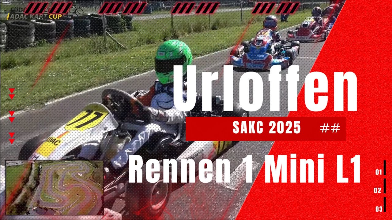 06 Urloffen 2025 | SAKC | Rennen 1 Mini Lauf 1