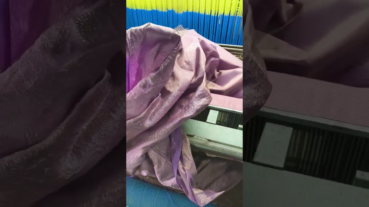 Velvet Installation In Repair Loom 🧰👍 Mechanic Saree Factory 🏭#velvet #mechanic Al#shorts