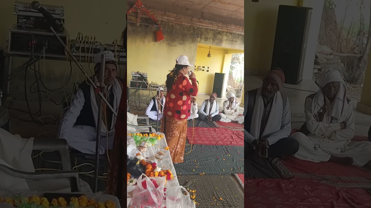  मानव तन कितना अनमोल है मध्यप्रदेश में बडापुरा गांव में गुरु वचन सुनाते हुए सौं अर्चनाताई पाटील 