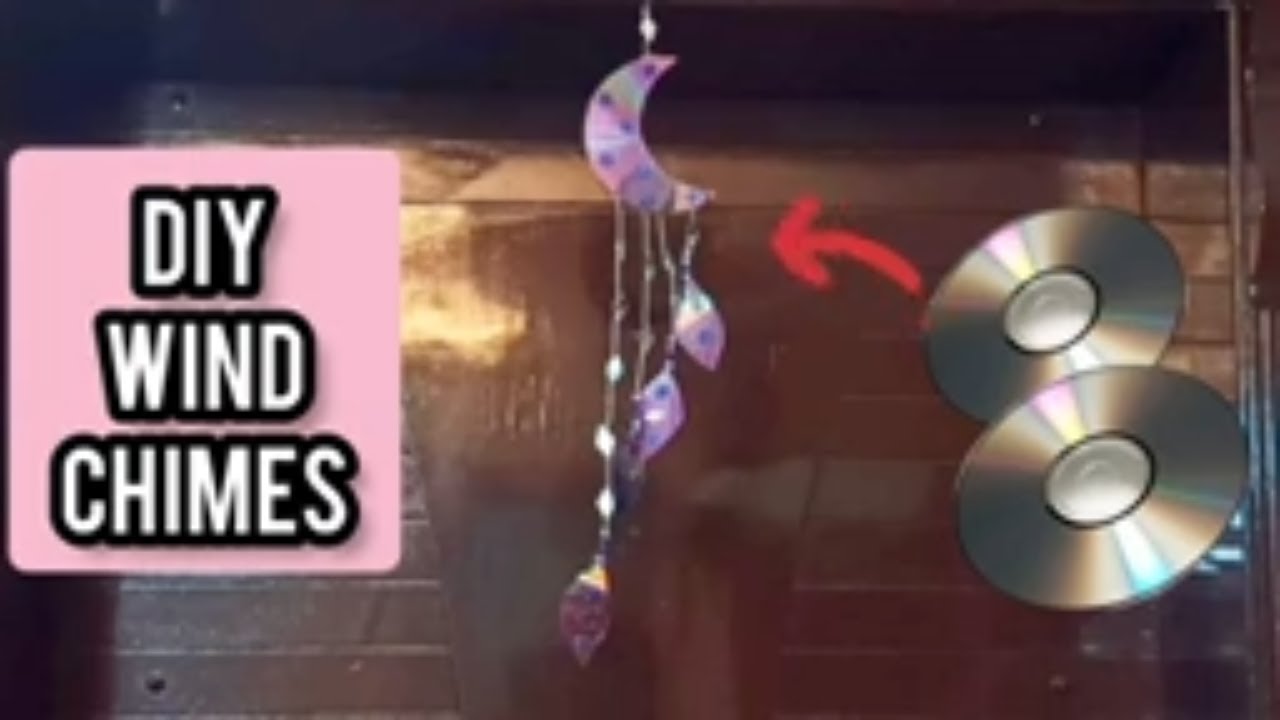 DIY Wind Chimes from Old CDs | DIY Recycle Projects | Home Decor Ideas | Sparky Designs