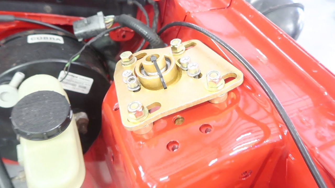 Mustang Team Z Caster Camber Plates INSTALL