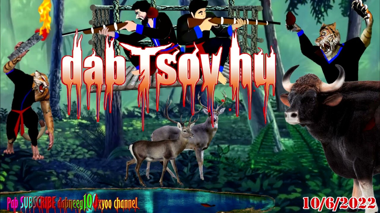 dab neeg zov poov tsov tuaj hu txaus ntshai