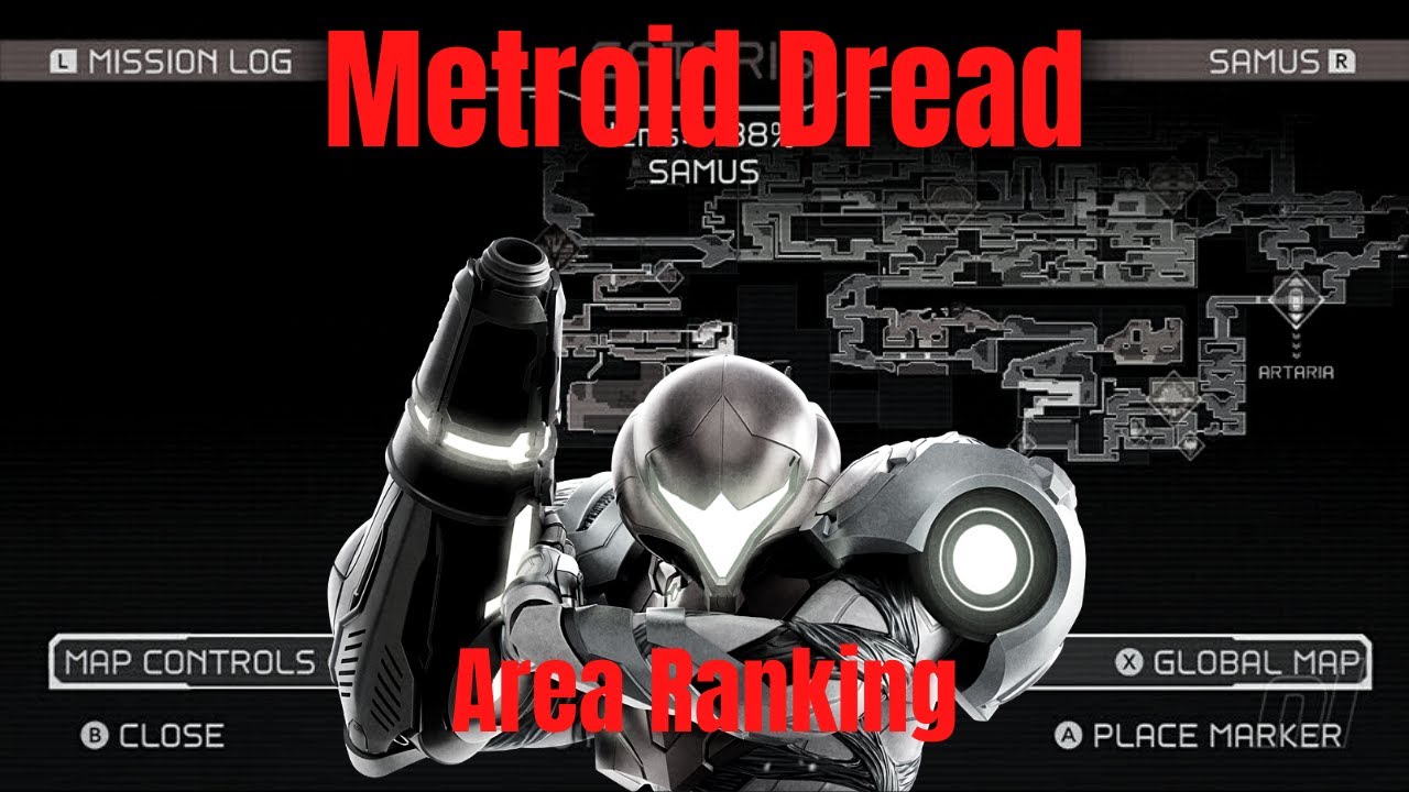 Metroid Dread Area ranking