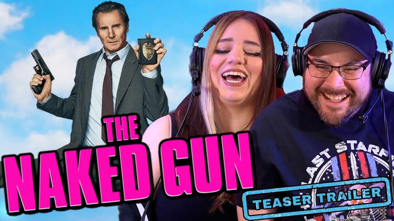 The Naked Gun (2025) Official Teaser Trailer Reaction | Liam Neeson | REBOOT