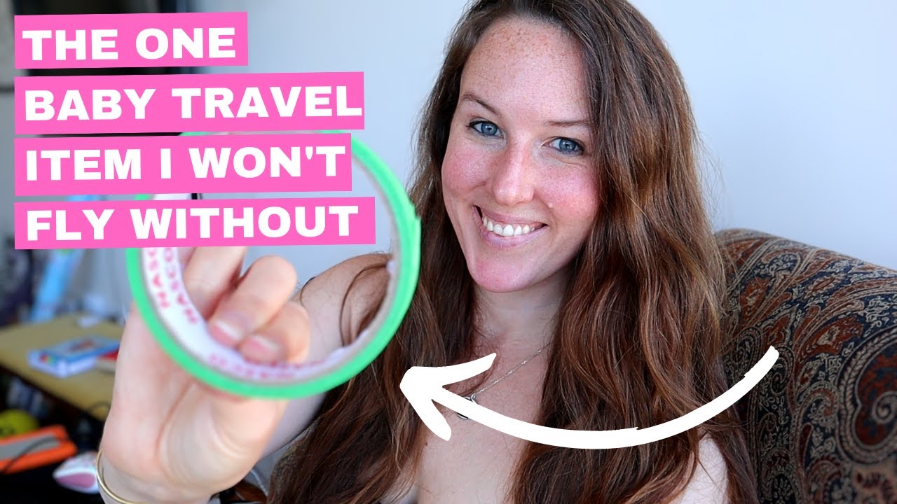 The Cheapest & Most Useful Item for Traveling with a BABY | 10+ Uses and Hacks for Painter's Tape
