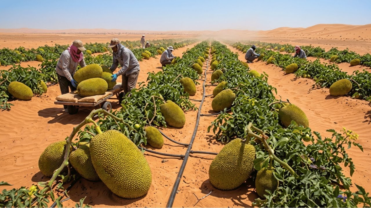 Unbelievable! Broke the Rules to Grow JACKFRUIT in a DESERT (The Shocking Method)