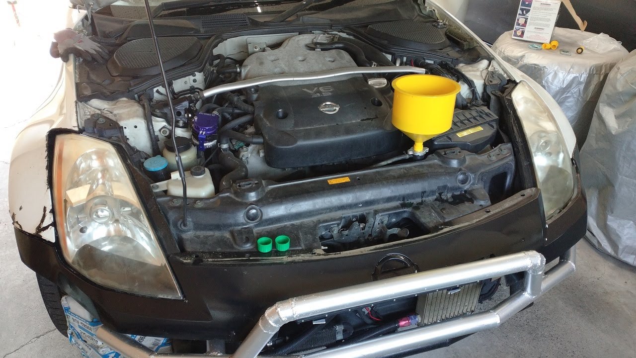 Z33 クーラント エア抜き