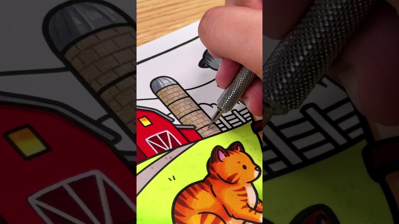 🐴 Gentle Horse Greeting | Cozy Kitties Coloring Book by Jade Summer