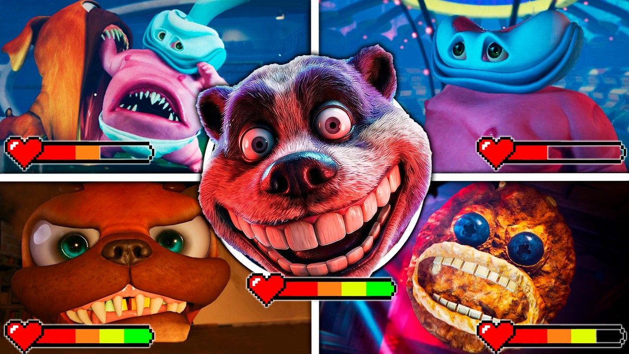 Dark Pals: The 1st Floor ❗️UPDATE❗️►NEW BOSS + ALL BOSSES & JUMPSCARES WITH HEALTHBARS❤️