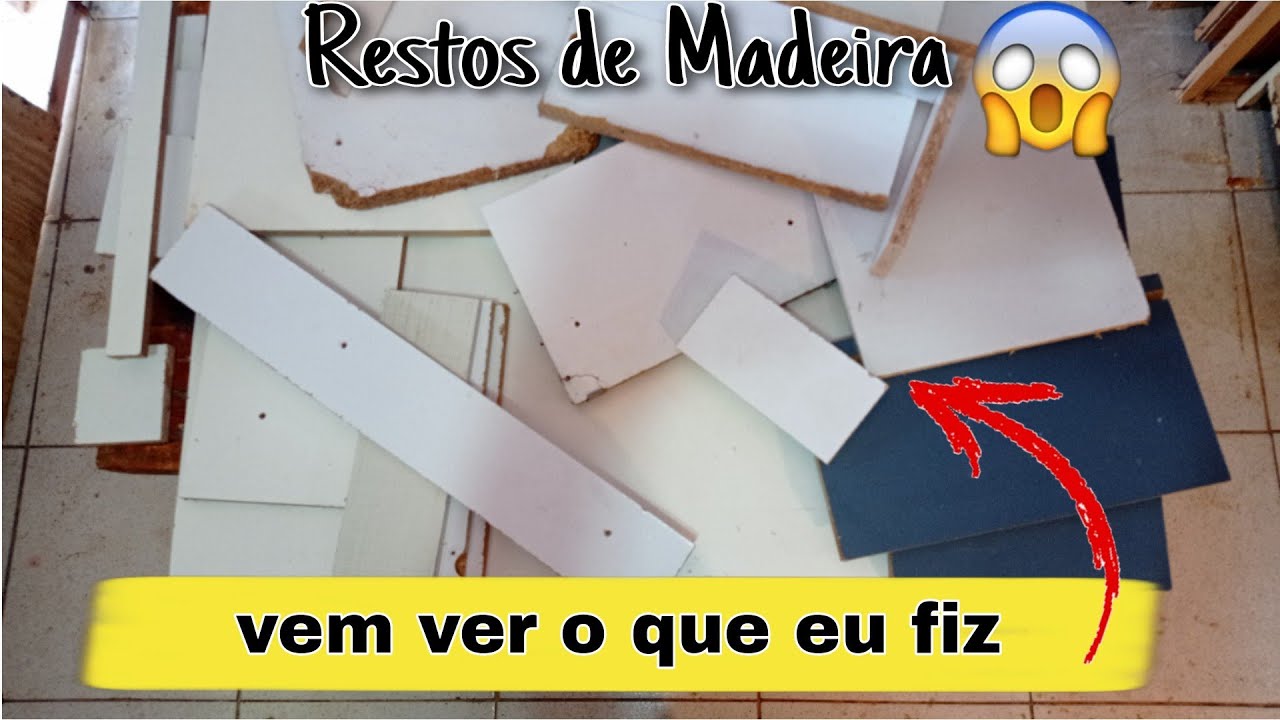 Idéias para reaproveitar restos de madeira de móvel velho