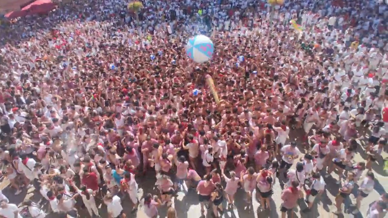 Chupinazo de fiestas de Alfaro 2023