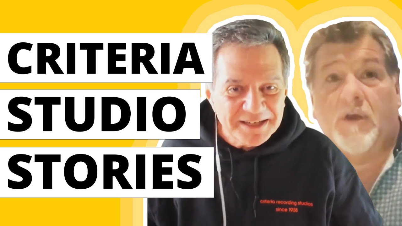 BEHIND-THE-SCENES Stories from the Legendary CRITERIA RECORDING STUDIOS!