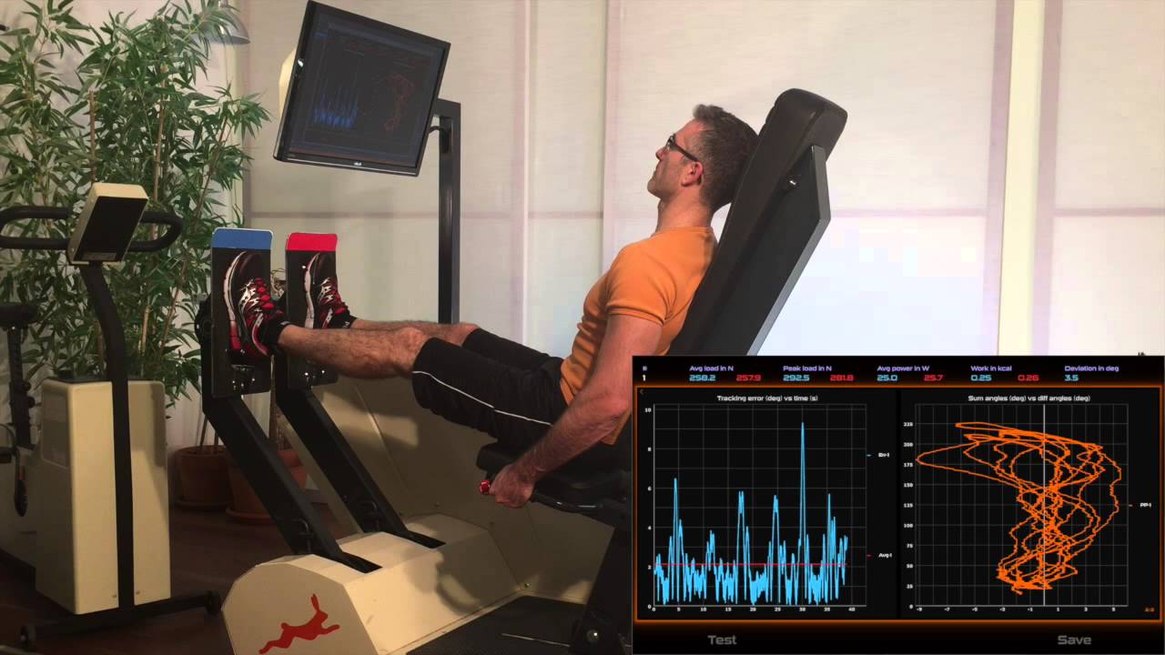 Robotic Personal Trainer: Tracking Ability Test
