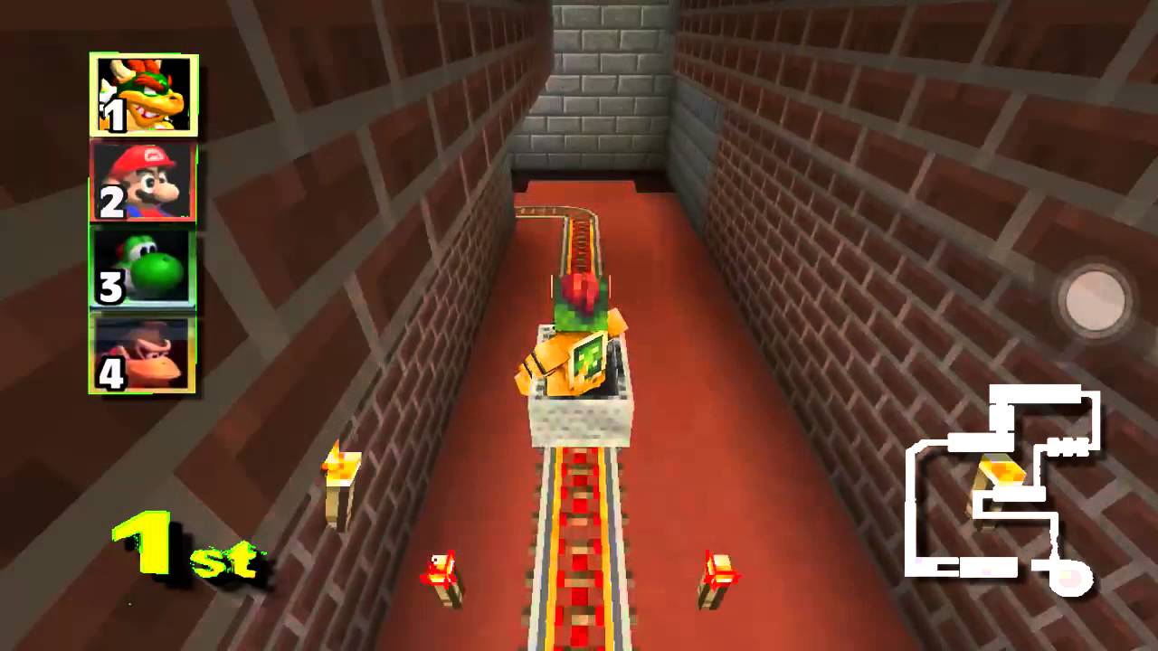 Mine Cart 64 - Bowsers Castle