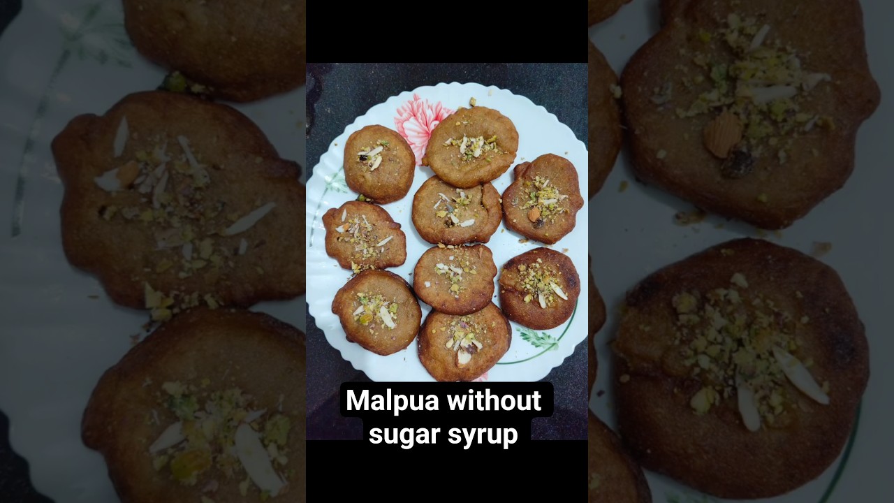 Malpua Recipe Without Sugar Syrup | Easy & Healthy Malpua | #malpua #jaggery #easymalpuarecipe