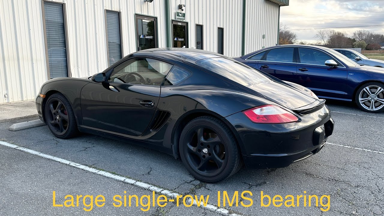 Large single Raw IMS bearing failure rate PORSCHE 997.1 911 & 987.1 Cayman | how to prevent failure