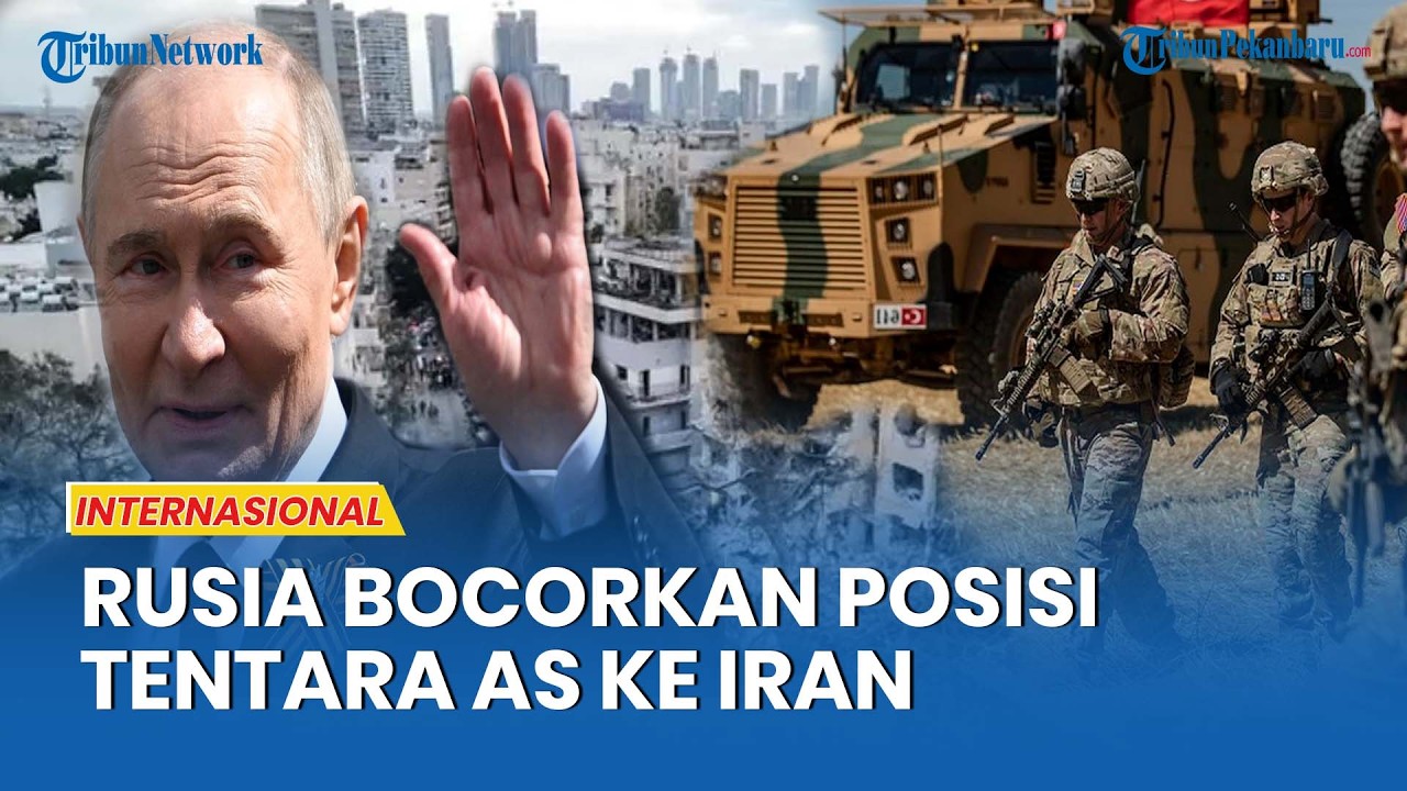 Putin Telepon Presiden Iran, Intelijen Bocorkan Posisi Tentara AS