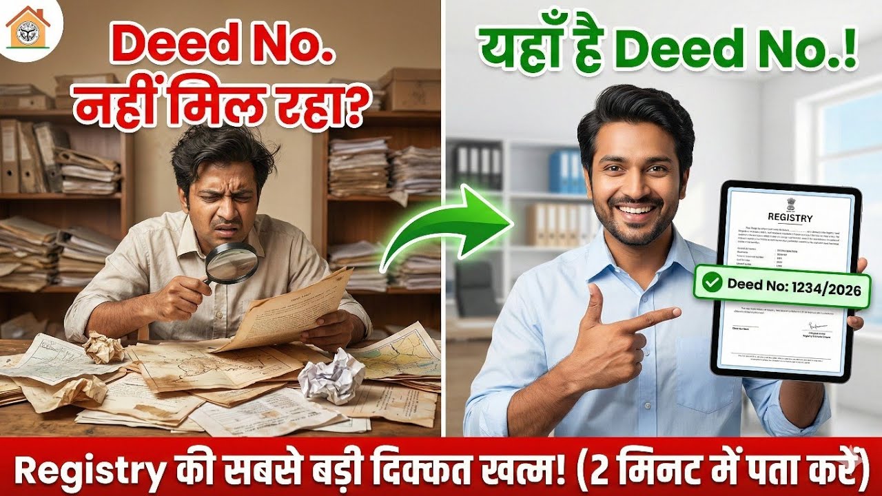 Purana se Purana Deed Number aur Registration Year Kaise Nikale |पुराना से पुराना डीड नंबर निकले।