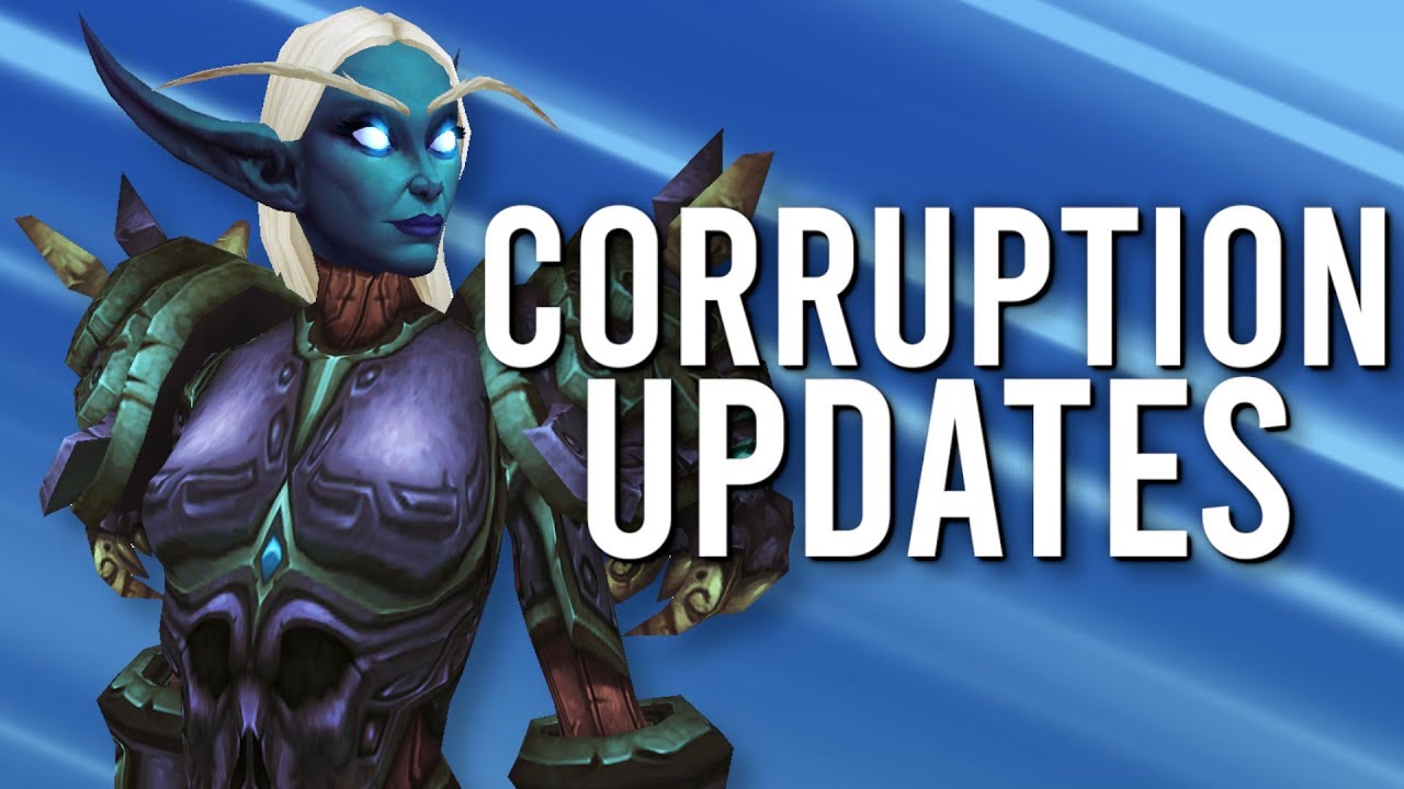 WoW More Corruption Gear Updates For Patch 8.3! - WoW: Battle For Azeroth 8.2