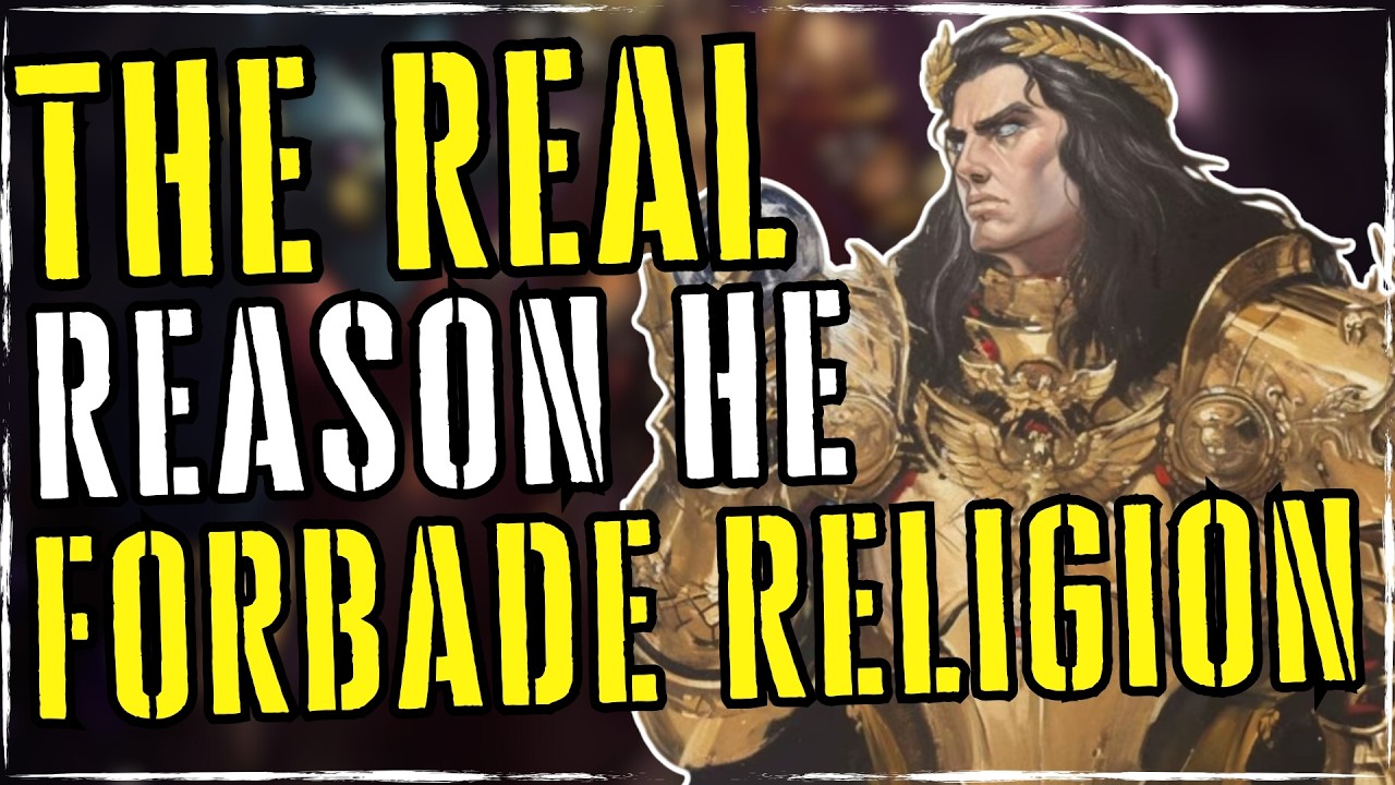 He OUTLAWED Religion For A Completely DIFFERENT Reason | WARHAMMER 40K LORE