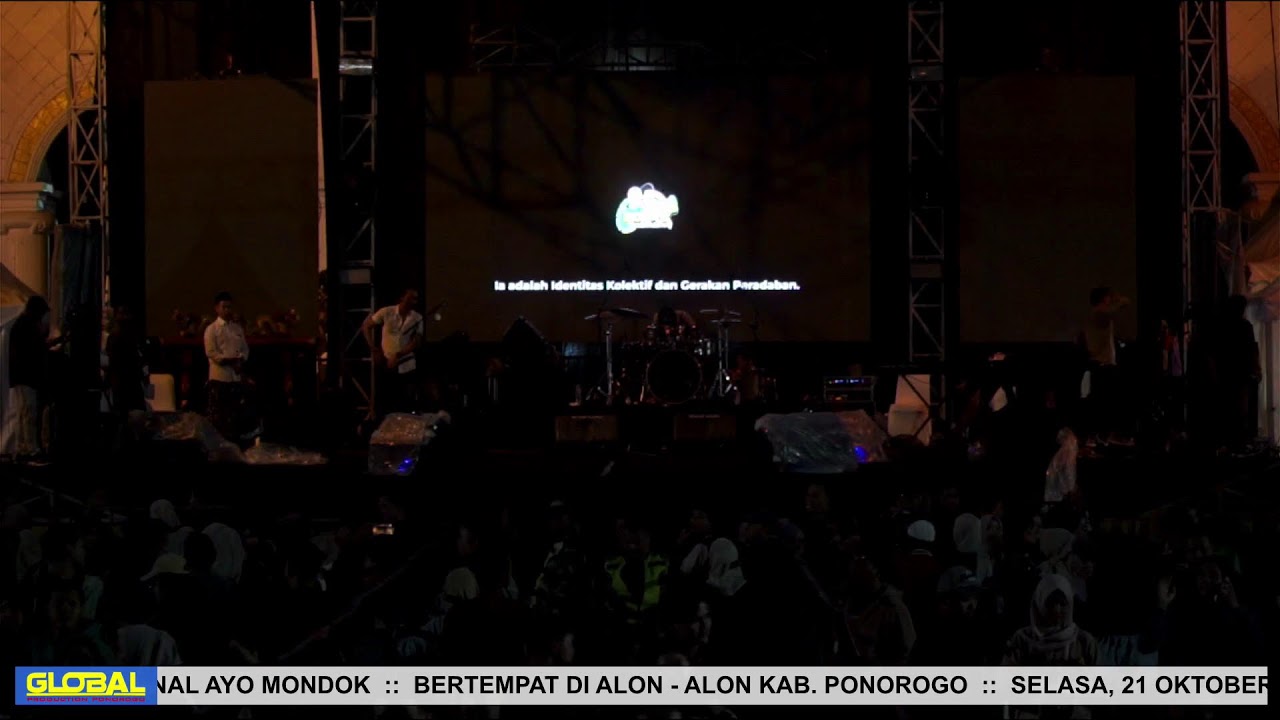 LIVE KONSER CHARLY VANHOUTTEN & BAND DALAM RANGKA LAUNCHING MEDIA CENTER GERAKAN NASIONAL AYO MONDOK
