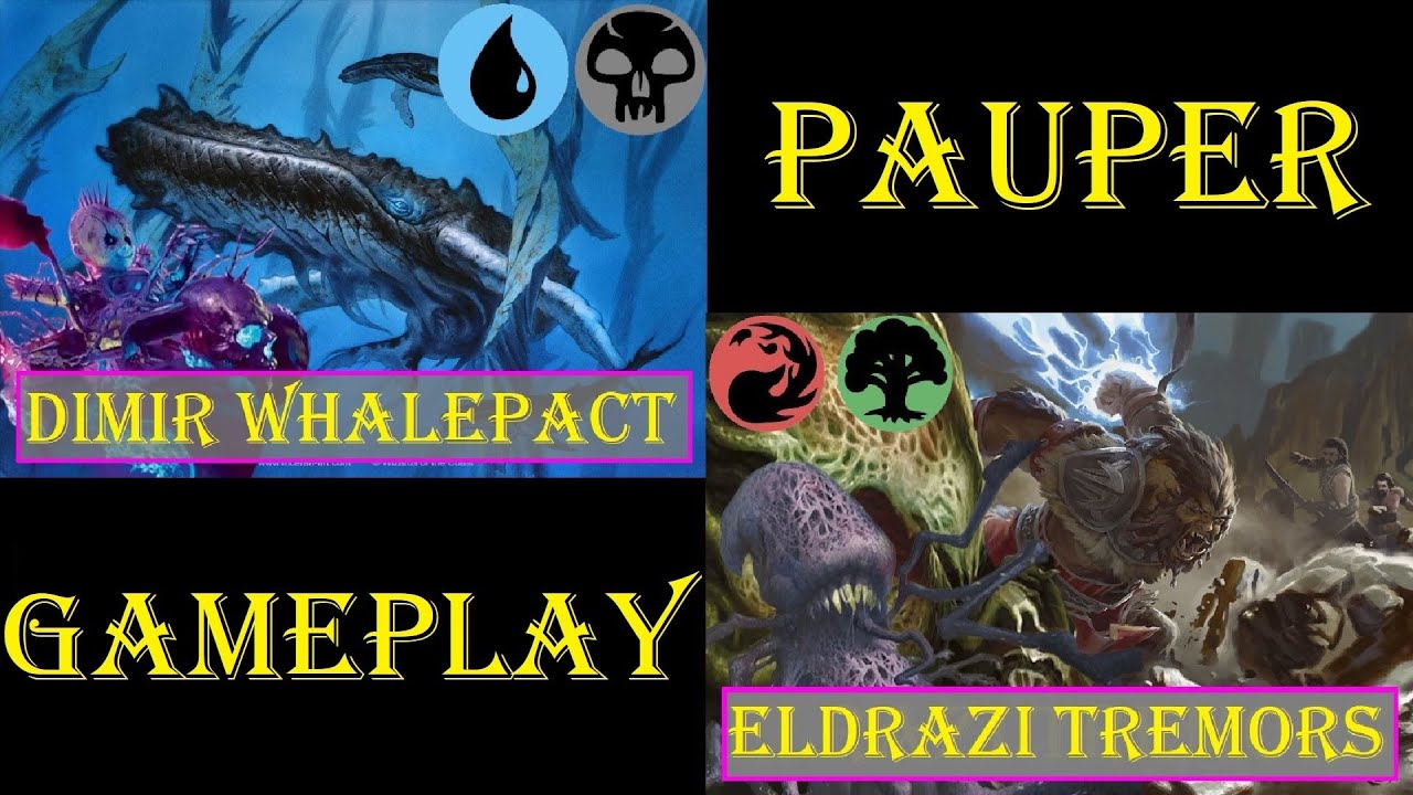 Dimir Whalepact Vs Eldrazi Tremors [PAUPER] | Gameplay Ao Vivo #mtgpaupergameplay #mtgpauper