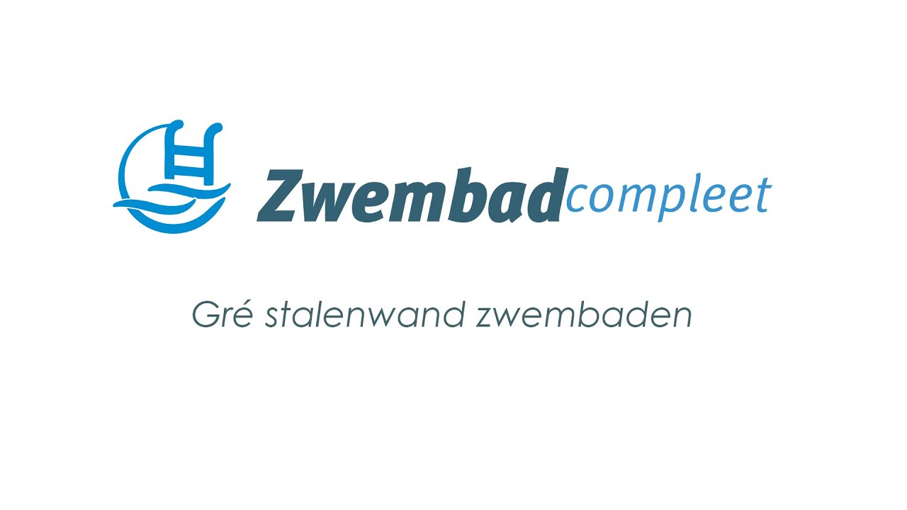 Gr&eacute; stalenwand zwembaden