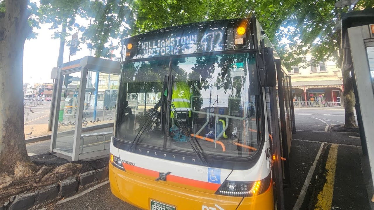 Full Journey - route 472: Moonee Ponds Junction to Williamstown 