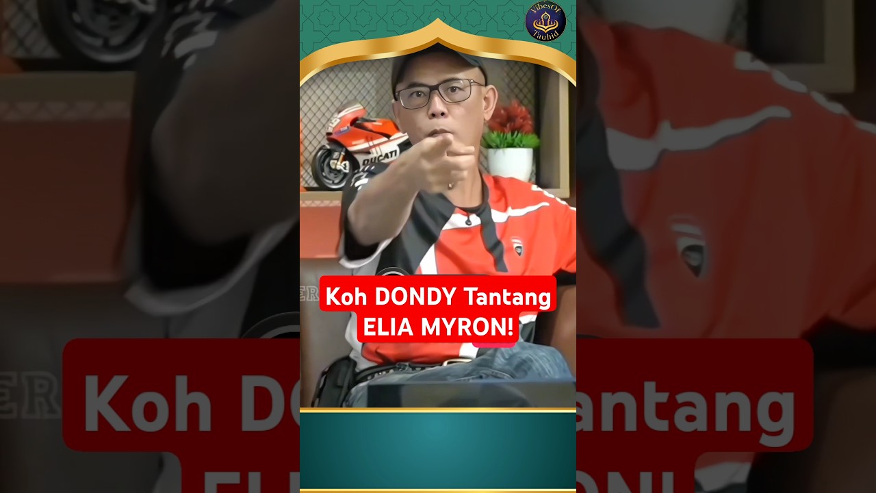Koh Dondy Tantang Elia Myron Debat Terbuka, Boleh Bawa Pendeta!