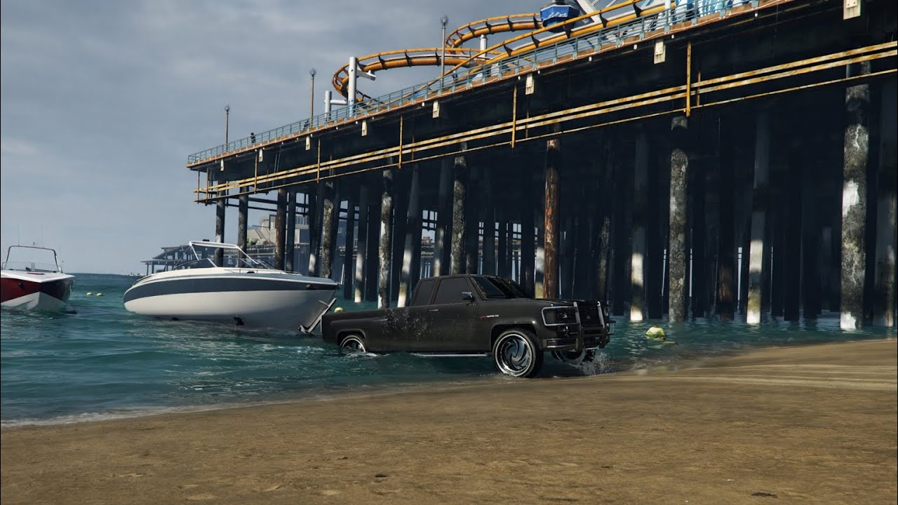 Beach day in Los Santos 