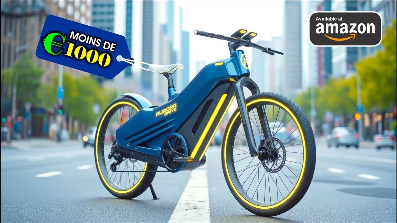 30 vélos électriques pas chers sur Amazon à moins de 1000€ (2025)