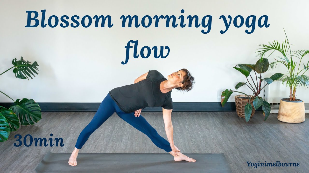 Blossom morning yoga flow | 35min practice | whole body | connect & recharge