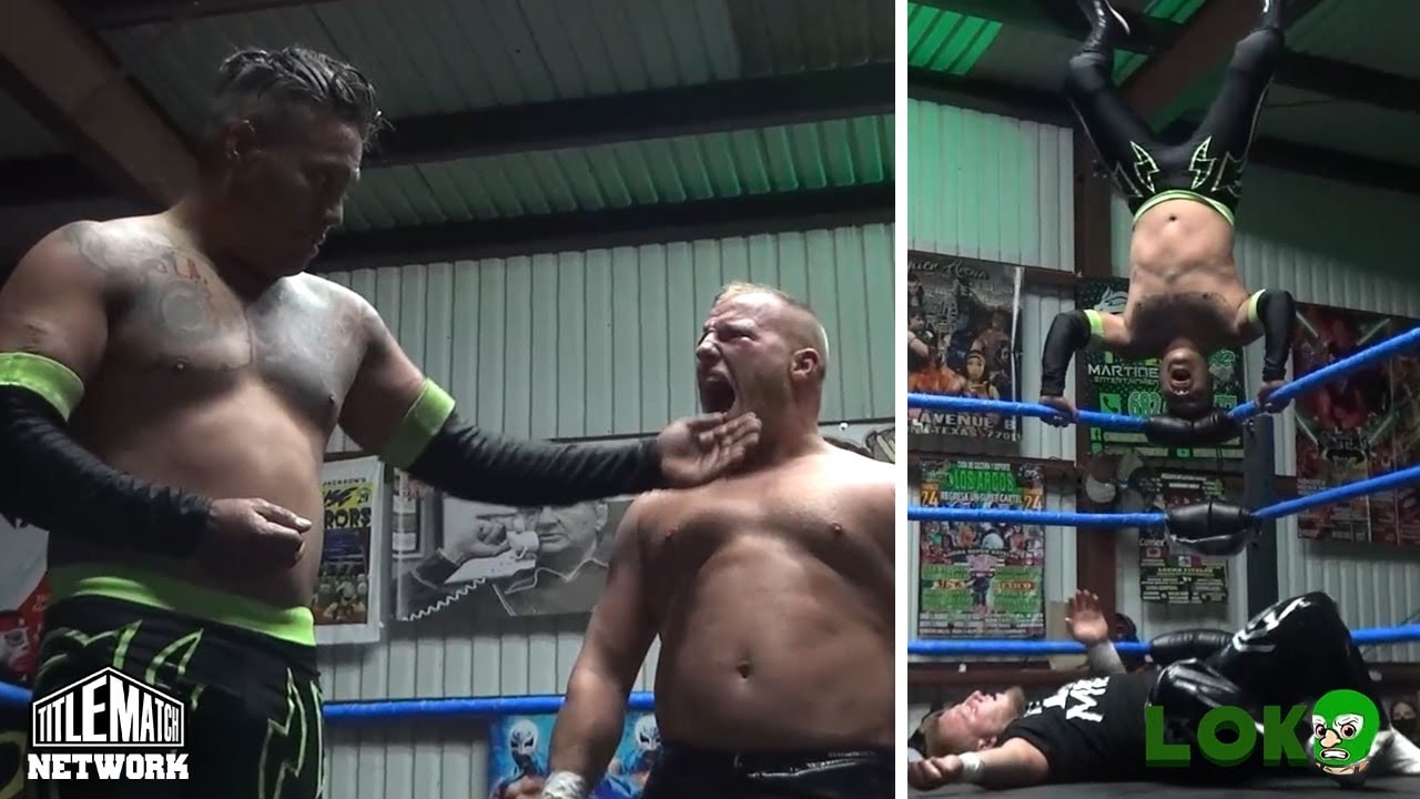 Aereo de Juarez vs Ninja Mack - Loko Wrestling