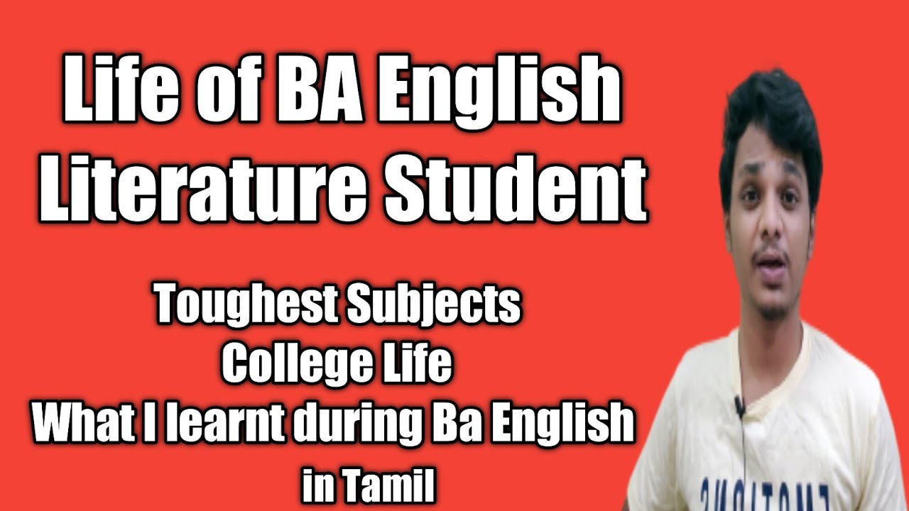Life of BA English Literature Student || Study Life || Tamil