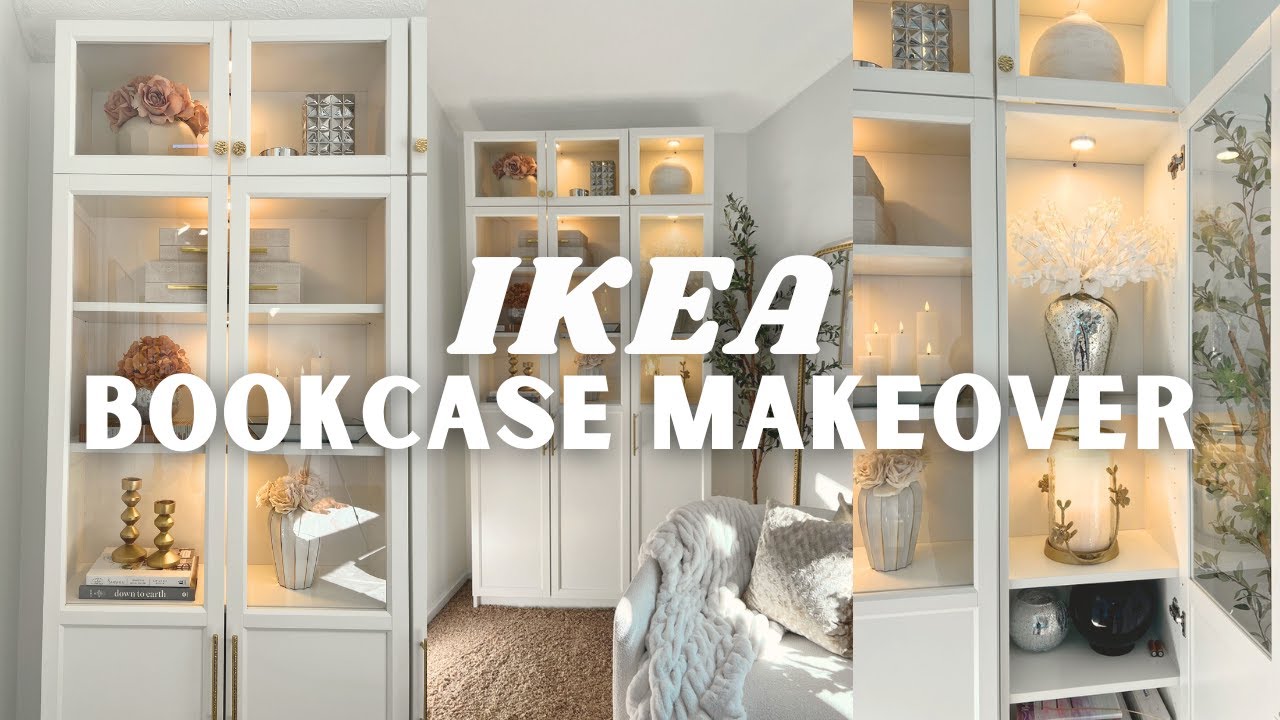 Преображение книжного шкафа IKEA Billy | Советы и идеи по дизайну интерьера