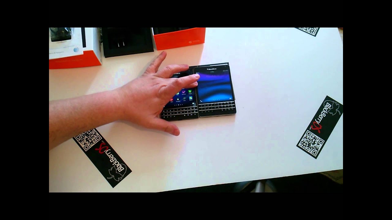 Unboxing And Review of The AT&T BlackBerry Passport