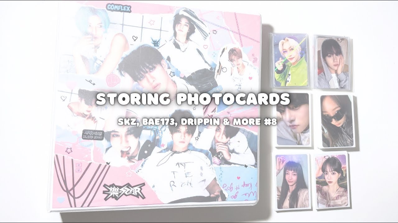 Storing photocards! #8 ft. straykids ,drippin , bae173, illit ,lesserafim & more!