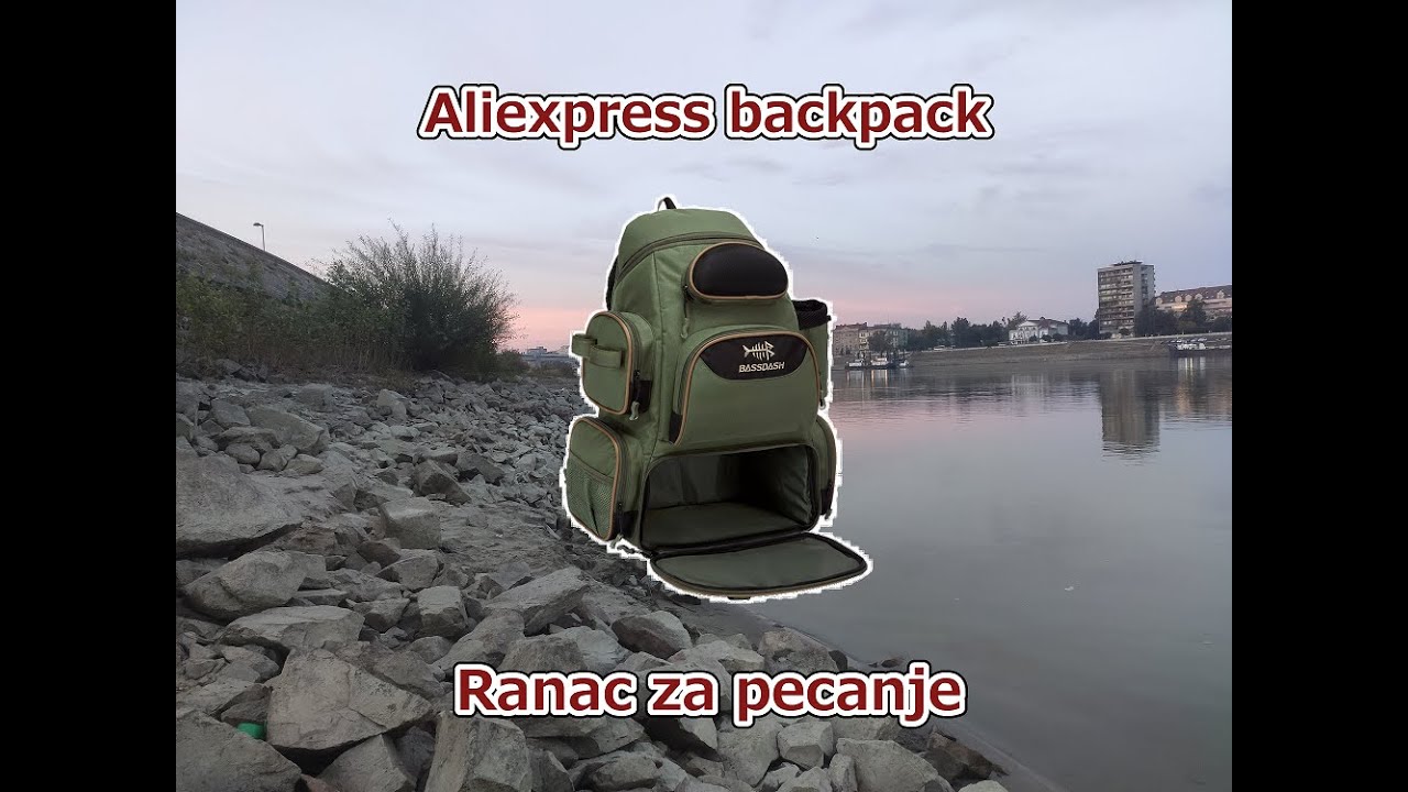 Aliexpress Bassdash  Ranac za pecanje Fishing backpack