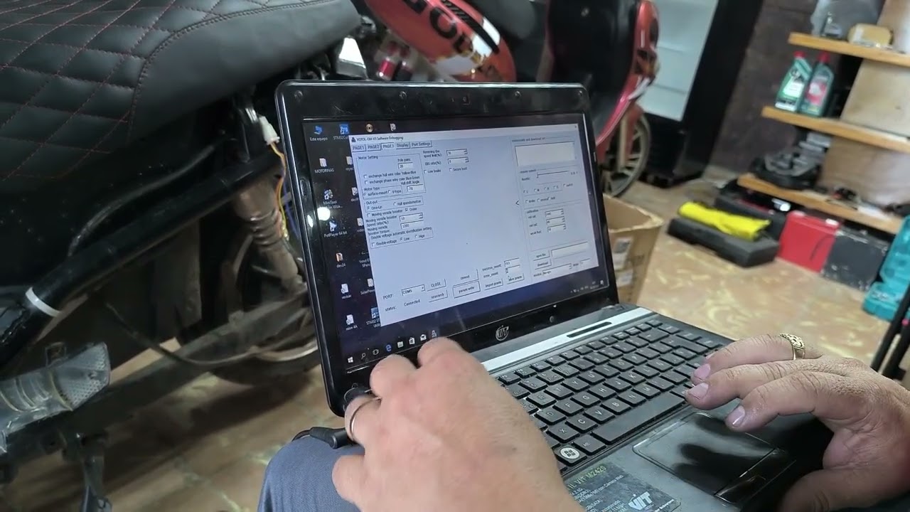 🛵🏍️Como calibrar un Motor doble imán en una Votol Em100 📹👍