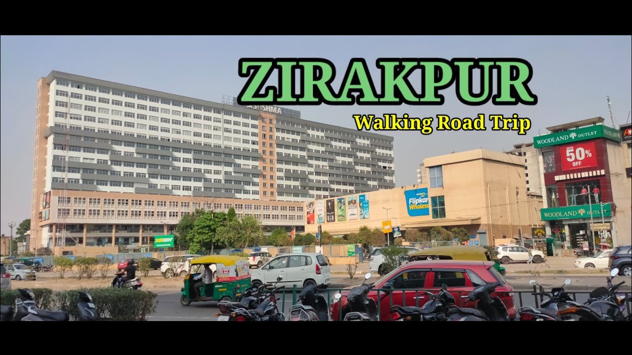 Zirakpur VIP Road Places to visit near Zirakpur Walking Tour Punjab India